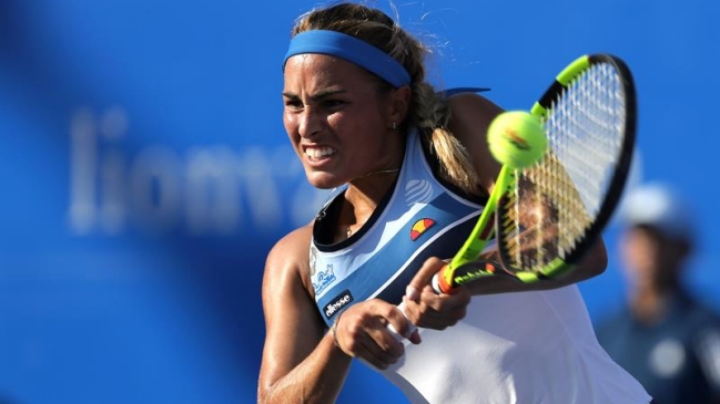 Mónica Puig tuvo un cómodo estreno en el torneo de Indian Wells