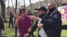 Ataque con cuchillos durante un acto del Día Internacional de la Mujer