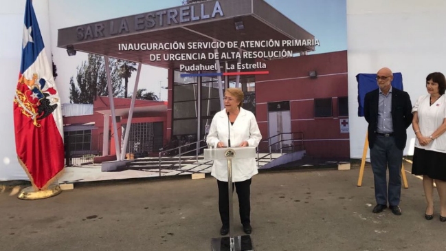 Presidenta Bachelet recalcó compromisos de cara a su tercer aniversario de Gobierno