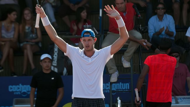 Nicolás Jarry avanzó a la final del Challenger de Santiago por retiro de su rival