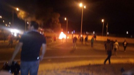   Vecinos de La Higuera volvieron a protestar por rechazo a Dominga 