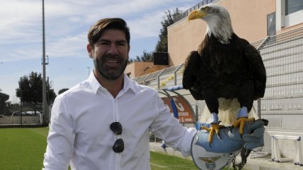   Marcelo Salas fue invitado de honor en los entrenamientos de Lazio 