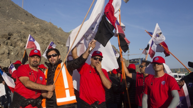 Trabajadores de Escondida: Estamos dispuestos a estar 60 días o más en huelga