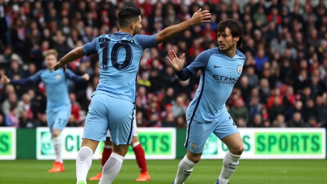 Manchester City venció a Middlesbrough y avanzó a semifinales de la Copa FA