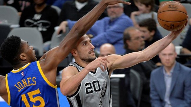 San Antonio Spurs se impuso ante Golden State Warriors en la NBA