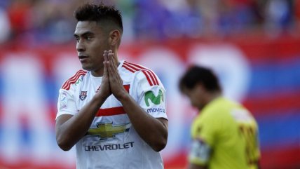 Felipe Mora volvió a estremecer las redes en el duelo de la U y Audax Italiano