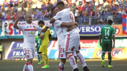 La presentación goleadora de Felipe Mora en victoria de la U sobre Audax Italiano