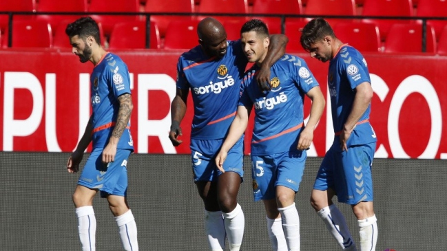 Juan Delgado anotó en la igualdad de Nástic en la segunda división española