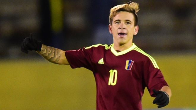 Yeferson Soteldo destaca en nómina de Venezuela para duelo con Chile