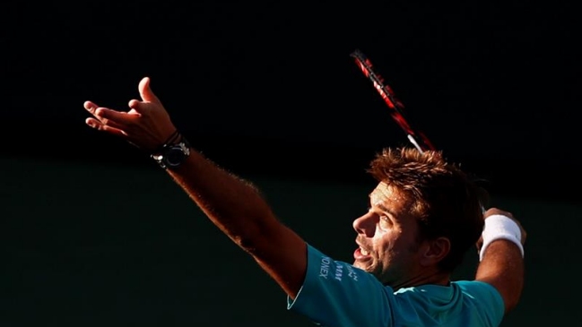 Stan Wawrinka venció a Kohlschreiber para ingresar a octavos en Indian Wells
