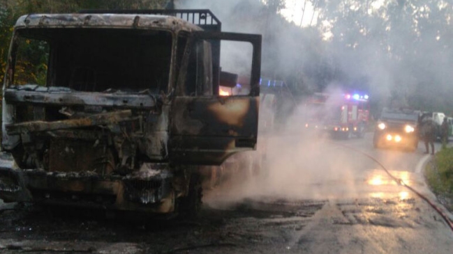 Camioneros: Los que trabajamos bajo amenaza somos los emprendedores de La Araucanía