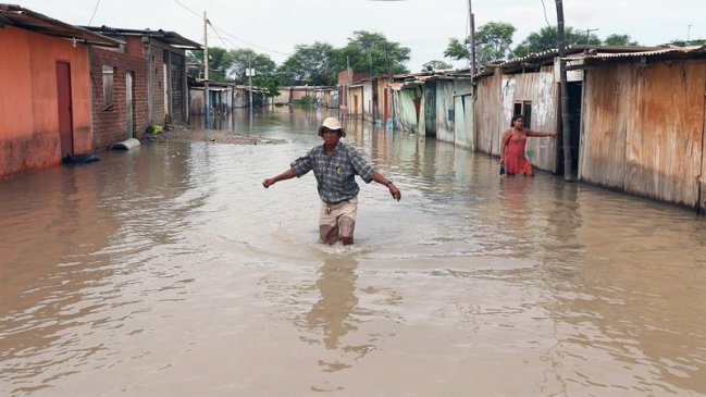 Lluvias en Perú dejan al menos 43 muertos y 56.293 afectados