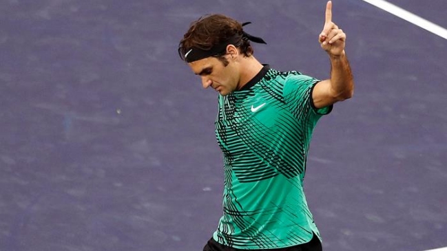 Federer le dio una paliza a Nadal y se citó con Kyrgios en cuartos de Indian Wells