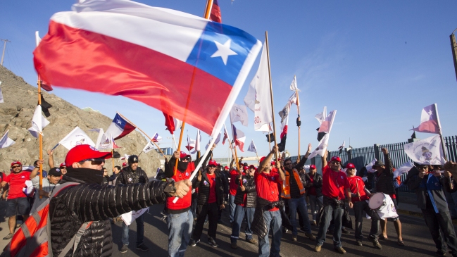 Las condiciones de los trabajadores de Escondida para dialogar con la empresa