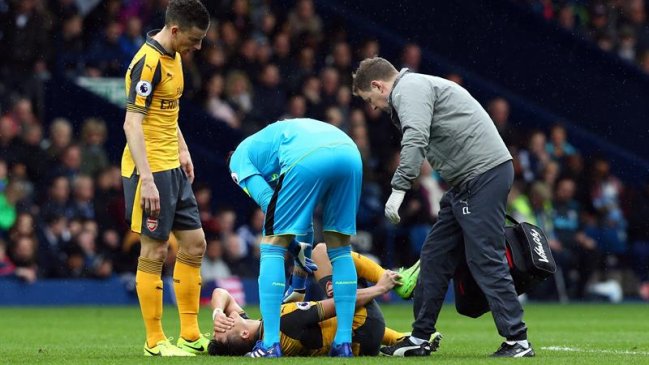 Wenger comunicó lesión de Alexis: Su tobillo no se ve nada bien, su estado es terrible