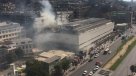 Amago de incendio afectó a obras del Hospital Gustavo Fricke en Viña del Mar