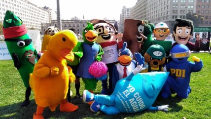   Así fue el hilarante partido de baby fútbol de los 