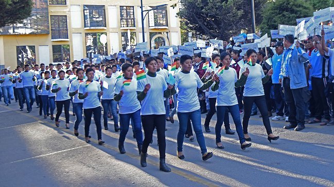 Armada boliviana movilizó a una 