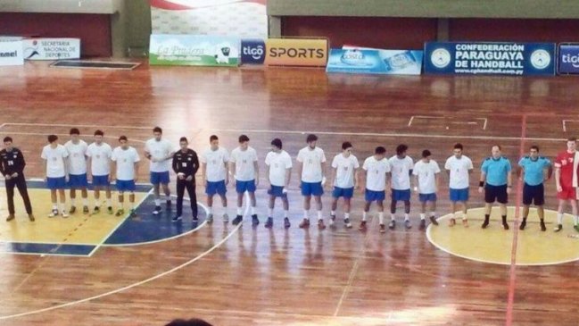 Chile cayó ante Brasil en su segundo partido del Panamericano Junior de balonmano
