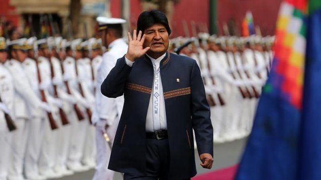Evo Morales acusó 