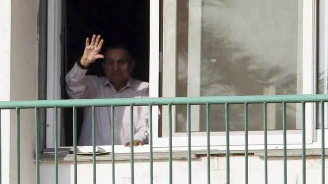 Mubarak fue puesto en libertad seis años después de la revolución egipcia