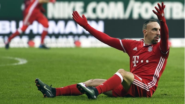 El lujito de Franck Ribery en la práctica de Bayern Munich