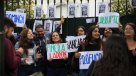 Estudiantes protestaron en sedes RN y UDI contra Sebastián Piñera