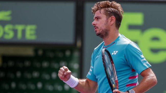 Stan Wawrinka dejó en el camino al tunecino Jaziri en el Masters 1.000 de Miami