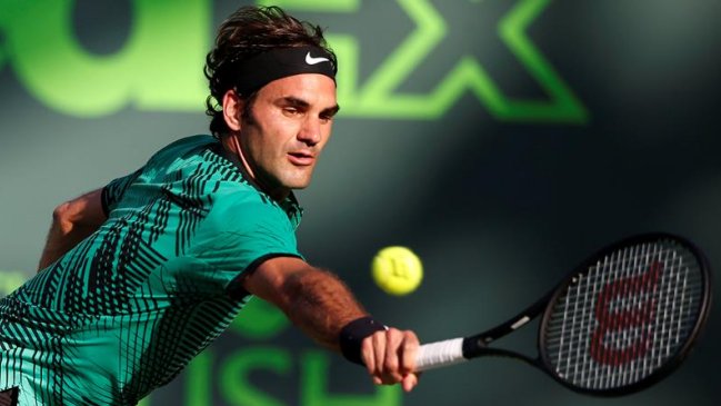 Roger Federer dejó en el camino a Roberto Bautista en el Masters 1.000 de Miami