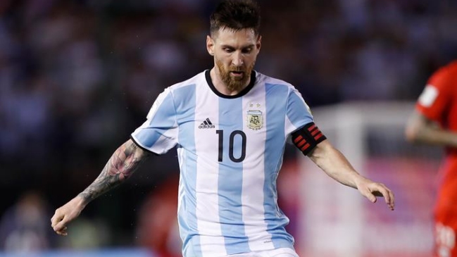 Lionel Messi negó en forma 