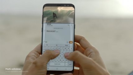 Samsung presentó sus nuevos modelos Galaxy S8 y S8+