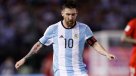 Lionel Messi negó en forma \