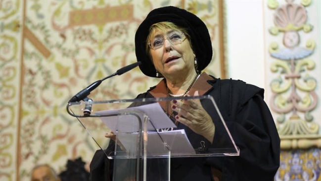 Bachelet: La reforma educativa ha sido un proceso áspero, con oposición frontal