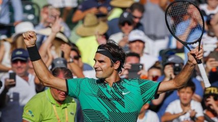 Federer superó duro partido ante Berdych y avanzó a semifinales en Miami