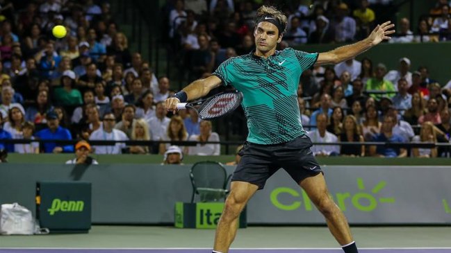 Roger Federer: Estaré listo para la final de Miami