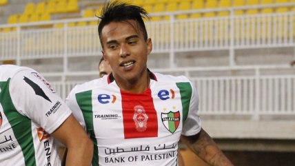 Palestino descontó por segunda vez ante Wanderers gracias a Fabián Carmona