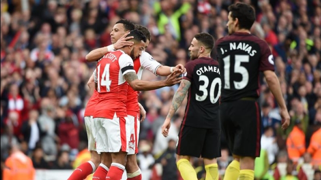 Arsenal y Manchester City repartieron puntos en la Premier League