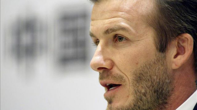 David Beckham transformó su rostro para película 