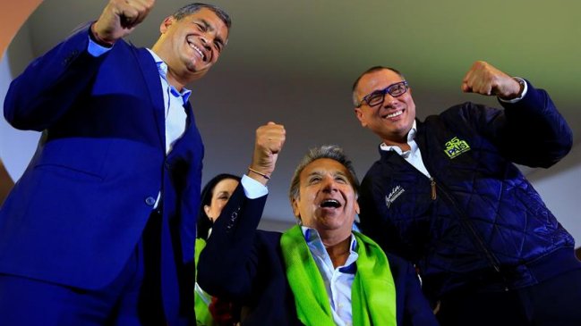 Organismo electoral da como ganador a Lenin Moreno y oposición alza voces de fraude