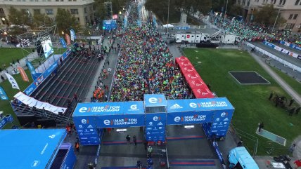   Así se vivió el Maratón de Santiago 2017 