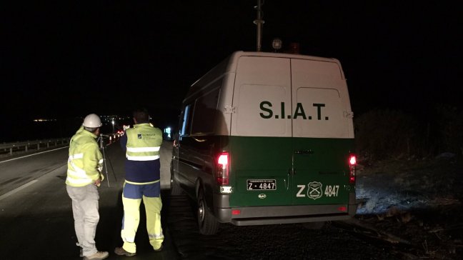 Al menos dos fallecidos y nueve heridos tras accidente de tránsito en Tiltil