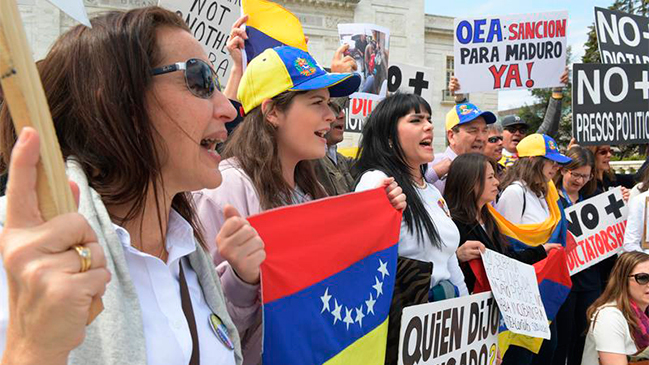 Resolución de la OEA declaró: En Venezuela hay una 