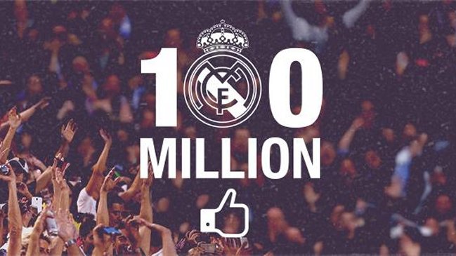 Real Madrid, la primera marca en superar los 100 millones de fans en Facebook
