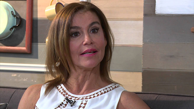 Pilar Cox fue atendida en un centro asistencial por un corte en el abdomen