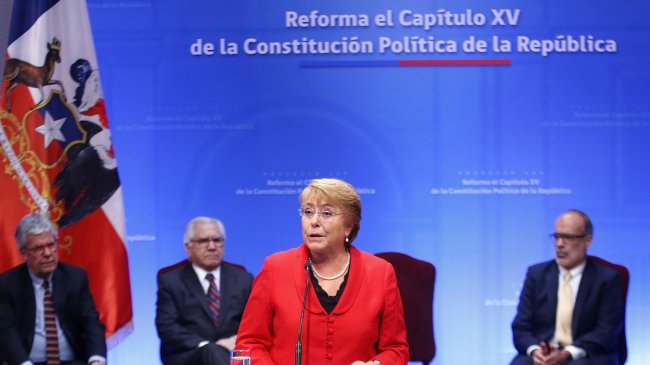 Renovación Nacional rechazará la propuesta de cambio constitucional del Gobierno