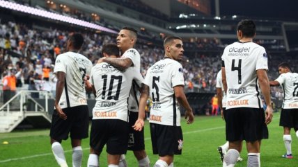 Corinthians impuso su localía para vencer a U. de Chile por la Sudamericana