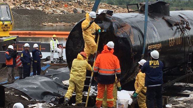 EFE concluyó retiro de vagones desde río Toltén tras colapso de puente