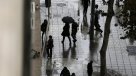 Las lluvias regresan durante la tarde a Santiago