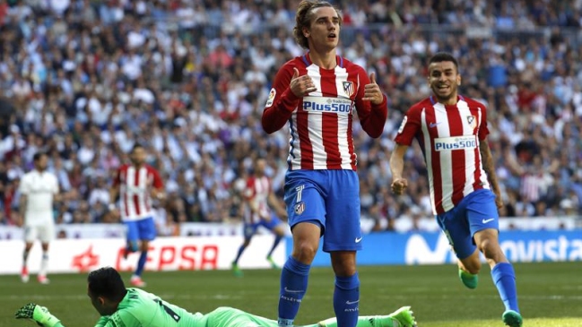Atlético le robó un punto a Real Madrid en el derbi capitalino
