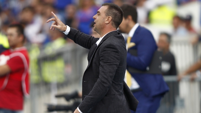 Pablo Guede respaldó a Garcés: Seguirá como titular, tiene mi apoyo y el de sus compañeros